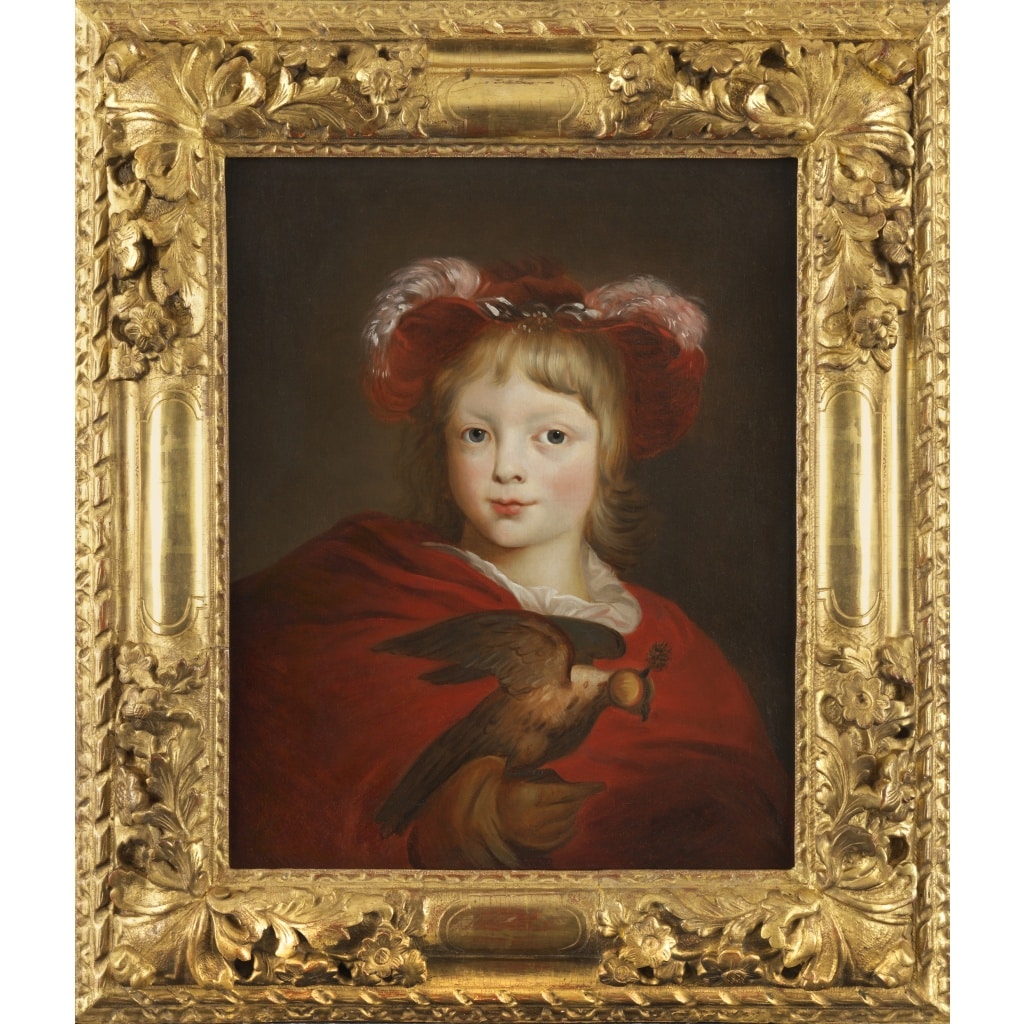 Jeune prince au faucon. Ecole néerlandaise du XVIIe siècle 2 Jeune prince au faucon. Ecole néerlandaise du XVIIe siècle 2