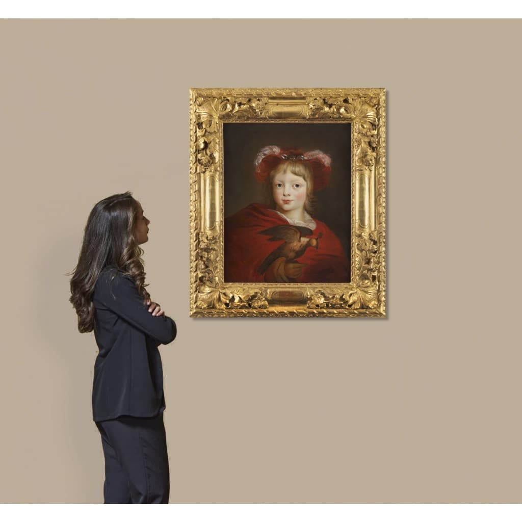 Jeune prince au faucon. Ecole néerlandaise du XVIIe siècle 5 Jeune prince au faucon. Ecole néerlandaise du XVIIe siècle 5