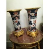 Paire de vase porcelaine Imari Japon Époque Meiji 13