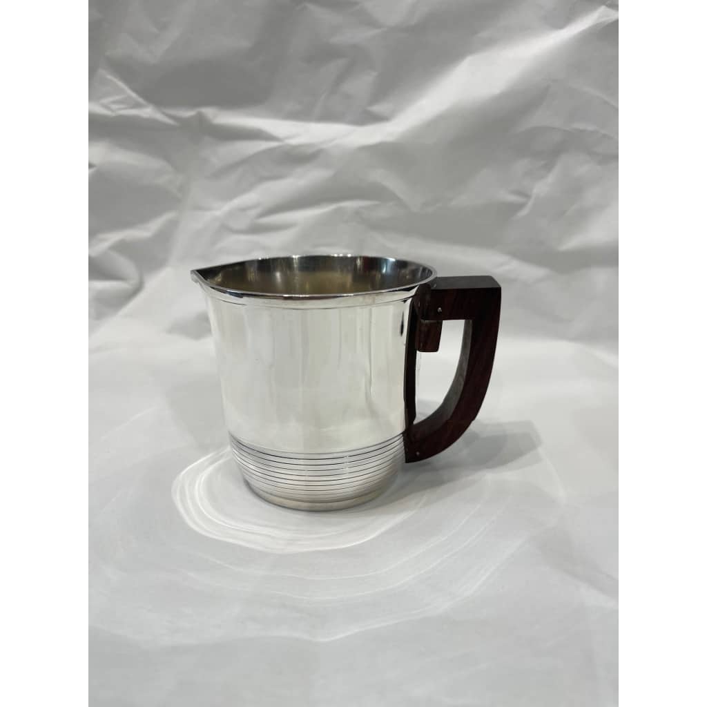 Fouquet Lapar – Service thé café 4 pièces argent massif ART DECO 25