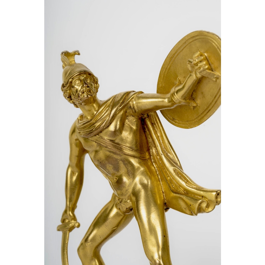 Paire de sculpture en bronze doré d’après l’Antique 7 Paire de sculpture en bronze doré d’après l’Antique 7