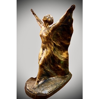 LOIS FULLER BRONZE DE LA MAISON LOUIS GODARD FONDEUR PARIS