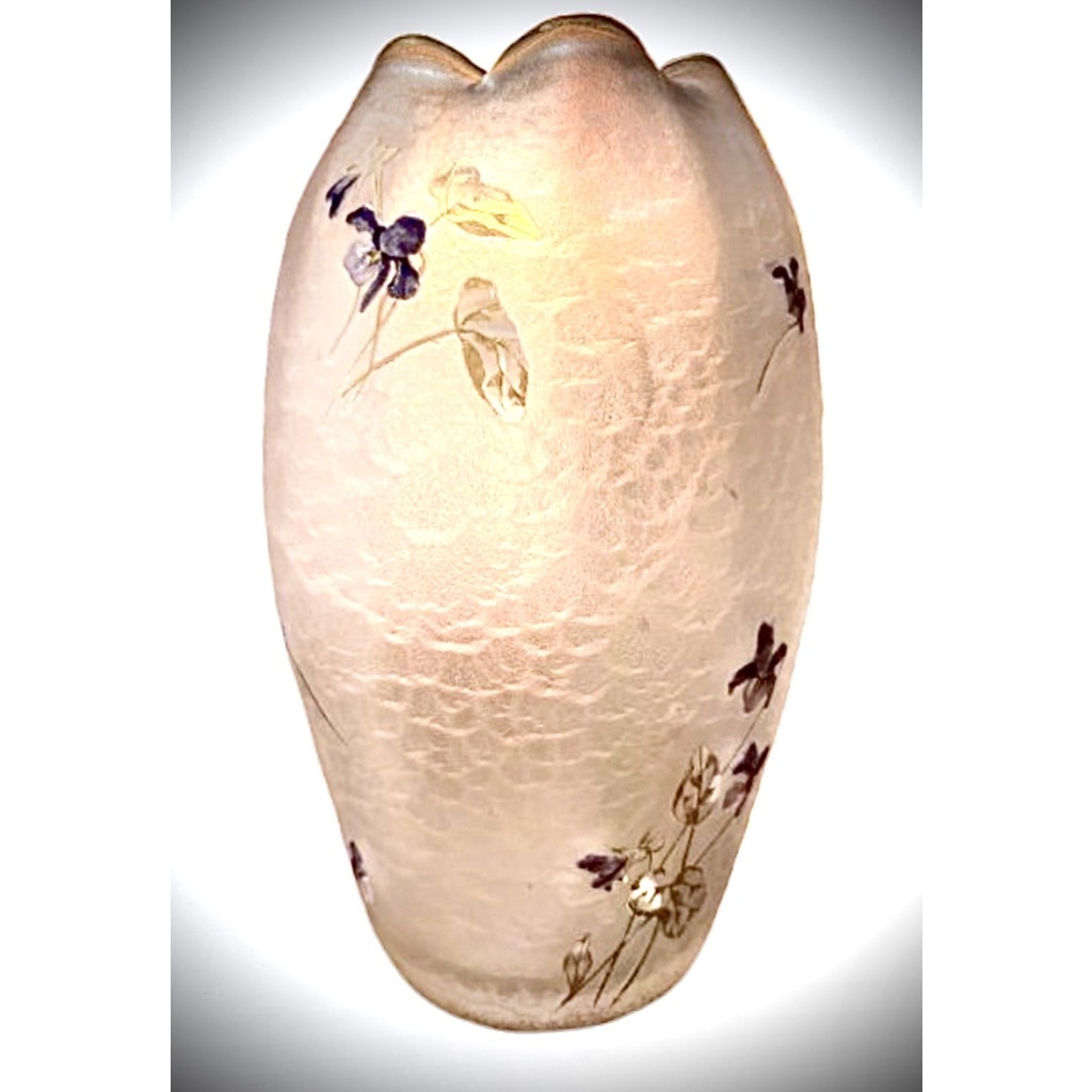 JOLI VASE DES ÉTABLISSEMENTS LEGRAS SÉRIE MONTJOYE 4