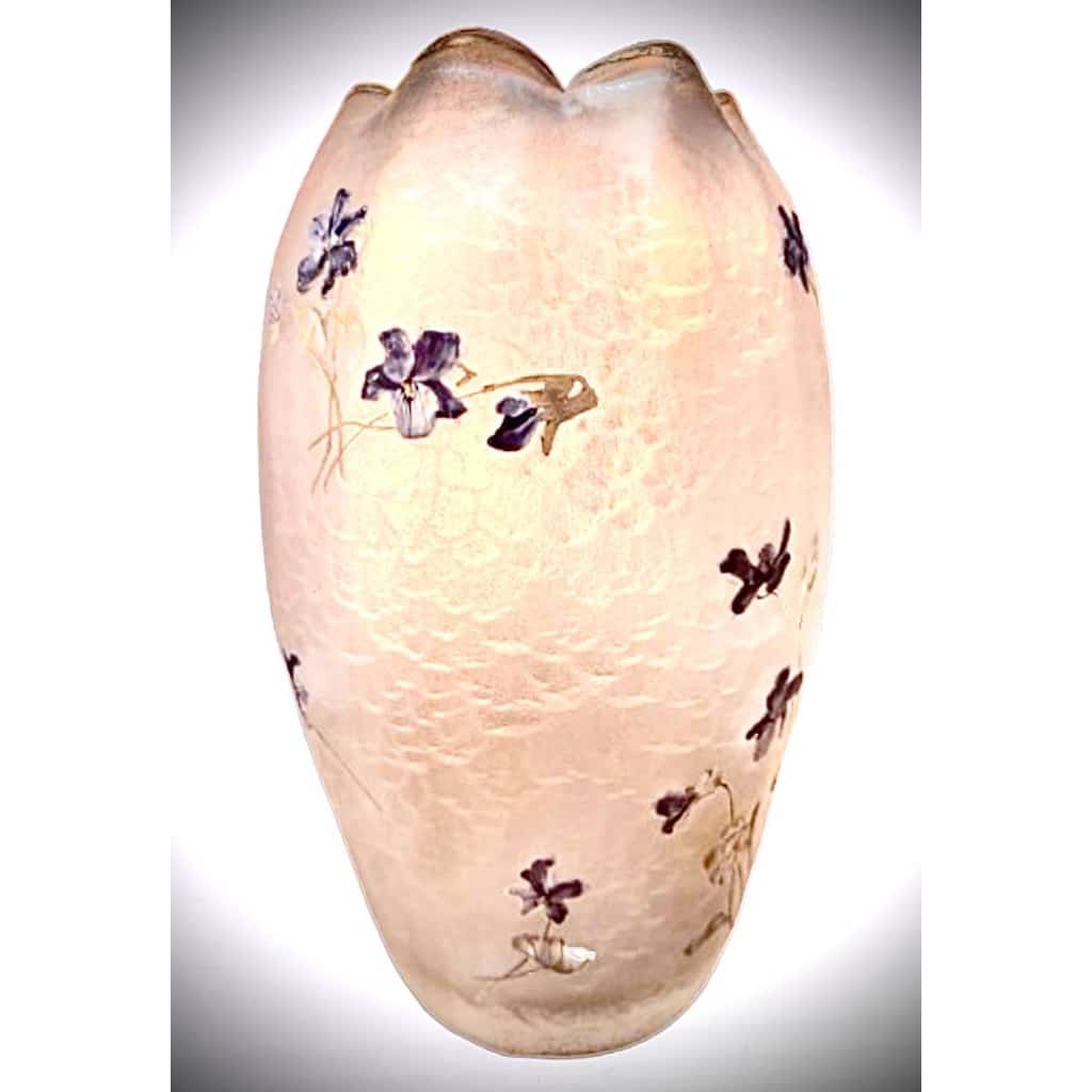 JOLI VASE DES ÉTABLISSEMENTS LEGRAS SÉRIE MONTJOYE