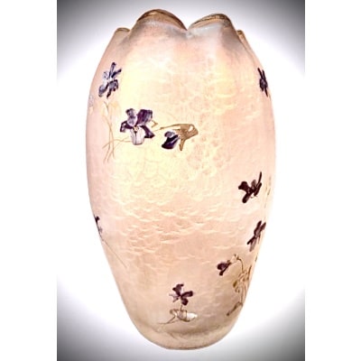 JOLI VASE DES ÉTABLISSEMENTS LEGRAS SÉRIE MONTJOYE