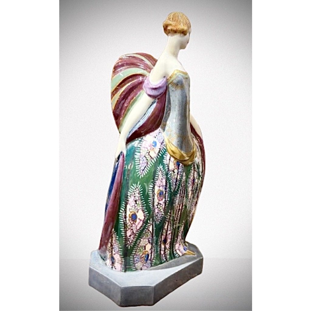 SÈVRES FIGURINE DANSEUSE PORCELAINE 1925 3