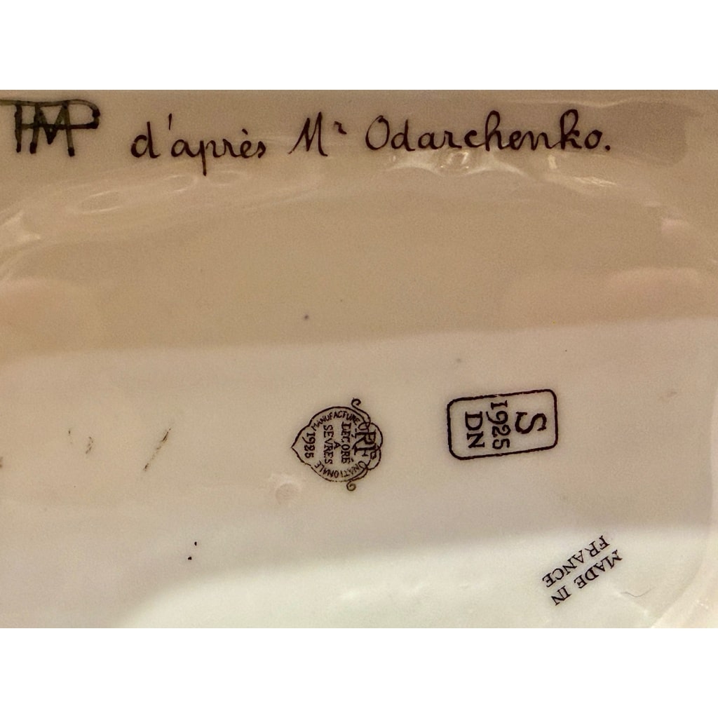 SÈVRES FIGURINE DANSEUSE PORCELAINE 1925 8