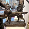 Sculpture – Chien Setter Au Gibier , Jules Moigniez (1835-1894) – Bronze 12
