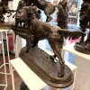 Sculpture – Chien Setter Au Gibier , Jules Moigniez (1835-1894) – Bronze 15