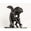 Sculpture – L&rsquo; Amour Saisissant Un Papillon , Antoine Denis Chaudet (1763-1810) – Bronze 16