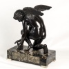 Sculpture – L&rsquo; Amour Saisissant Un Papillon , Antoine Denis Chaudet (1763-1810) – Bronze 17