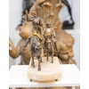 Sculpture – Don Quichotte et Sancho Panza , Zumel F. Martinez de Luis (1898-1974) – Bronze 13