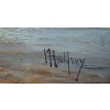 MALFROY Henry Tableau de Marine « vue de Provence » Huile sur toile signée Certificat d&rsquo;authenticité. 18