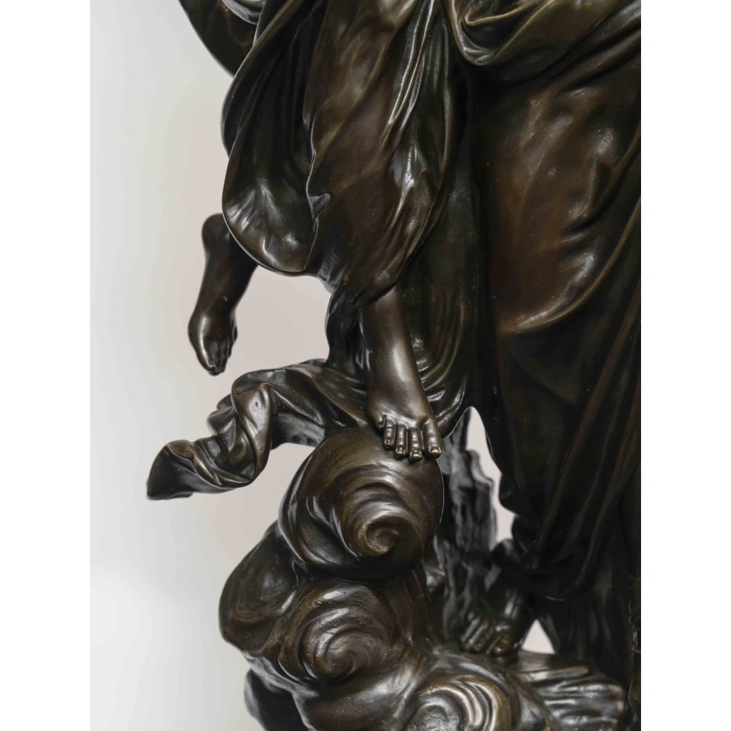 Sculpture en bronze représentant Orphée et Eurydice. 5 Sculpture en bronze représentant Orphée et Eurydice. 5