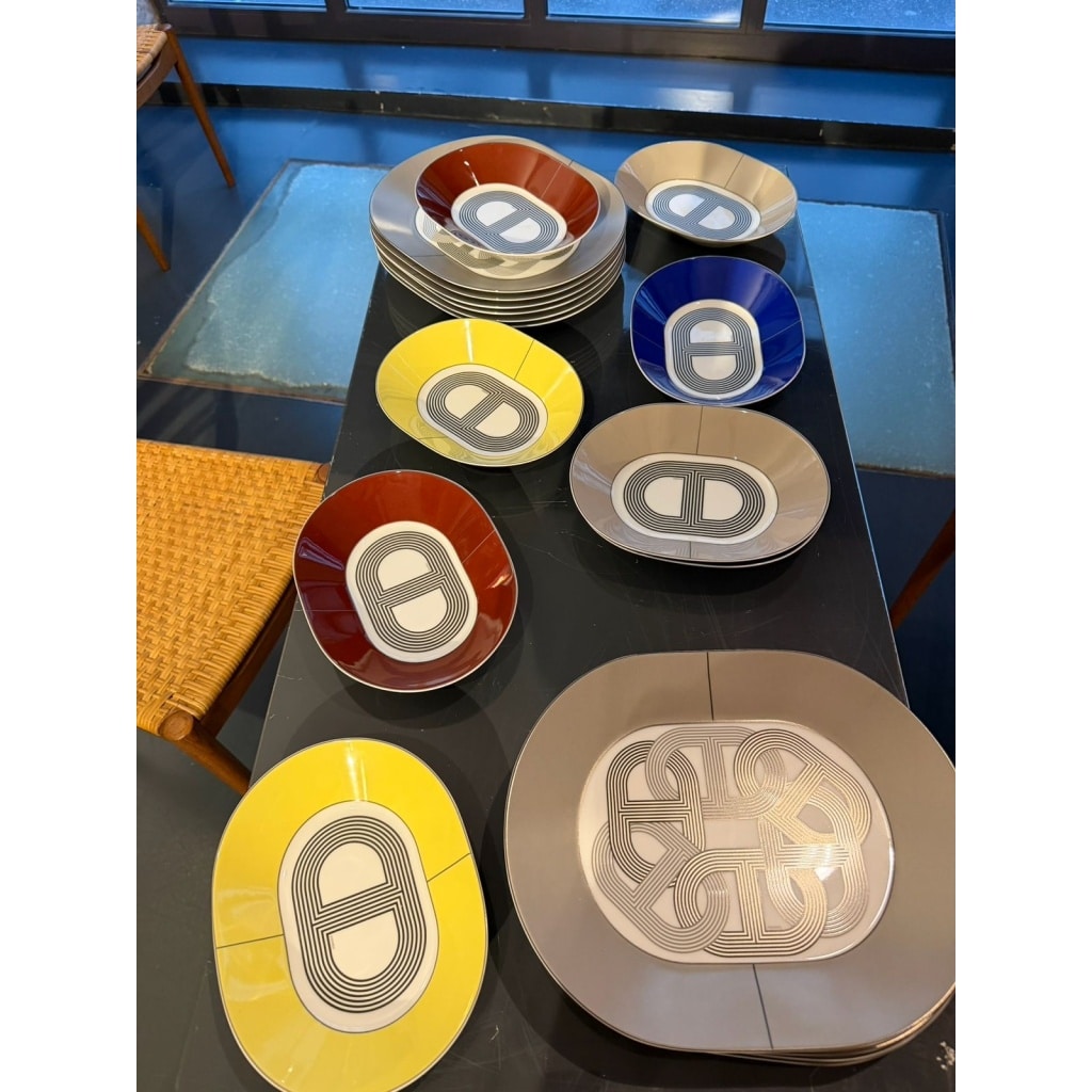 Service Hermès  » Rallye 24  » – 19 pièces 9