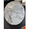 Eero Saarinen,& éditions – Knoll: table ovale 244 cm, Arabescato 21