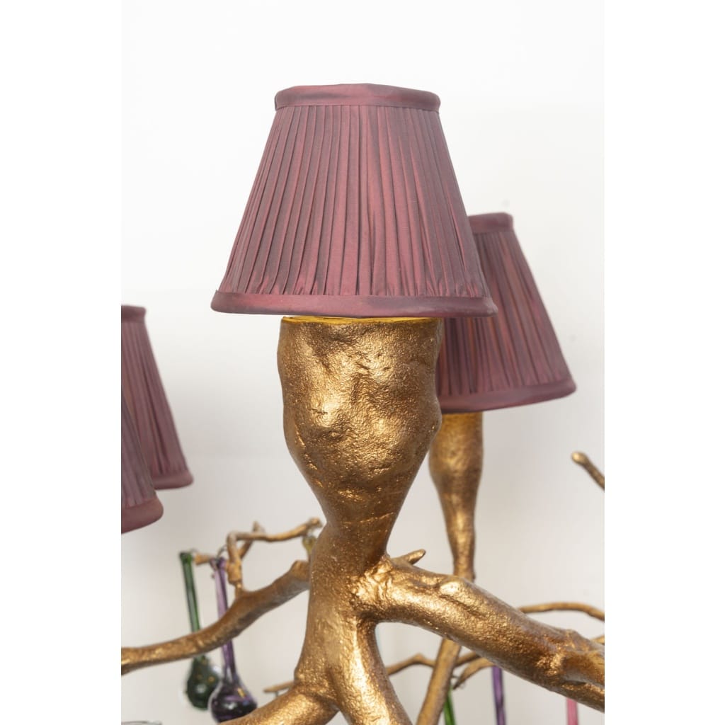 Sculpture lumineuse suspendue de Mario J-Pires 14