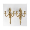 Paire d&rsquo;appliques de style Louis XVI. XIXème siècle. 4