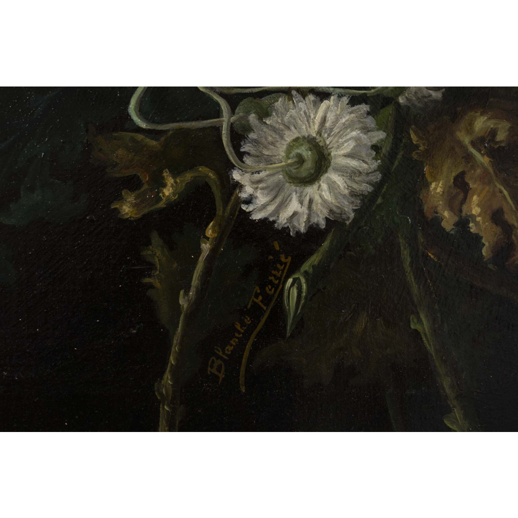 Paire de tableaux floraux – Blanche Ferrié 11