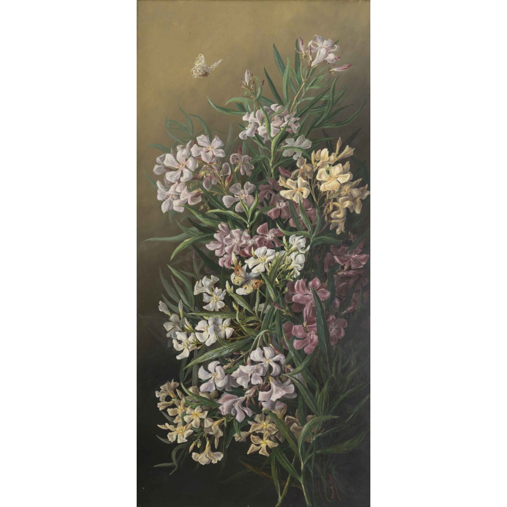 Paire de tableaux floraux – Blanche Ferrié 4