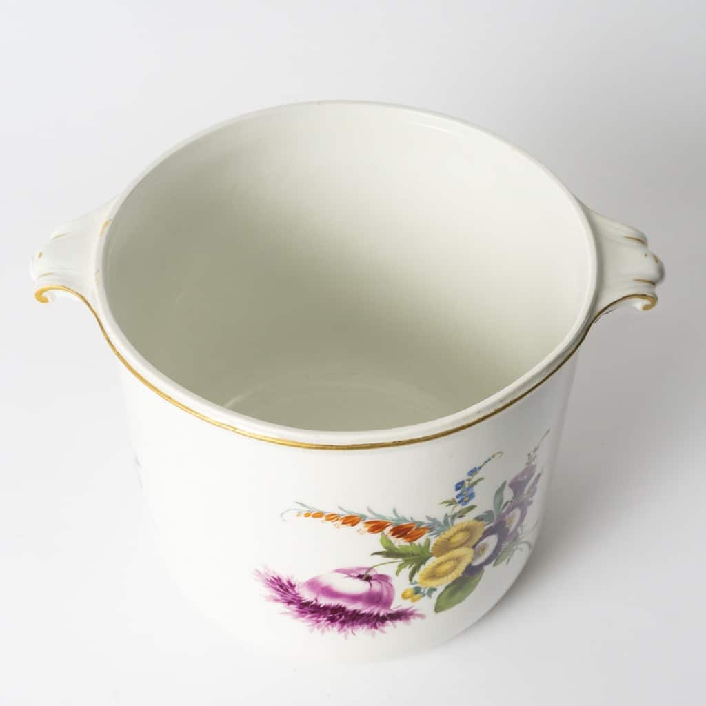 MEISSEN, Rafraîchissoir à bouteille en porcelaine 8