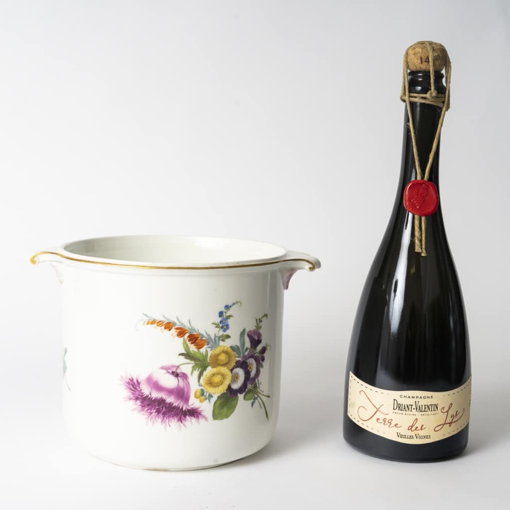 MEISSEN, Rafraîchissoir à bouteille en porcelaine 5