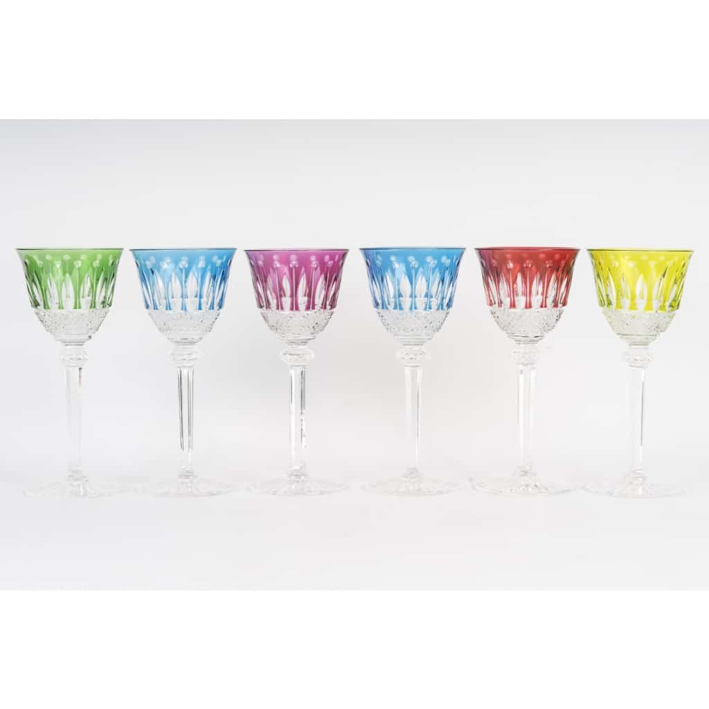Saint-Louis, Six verres à vin en cristal