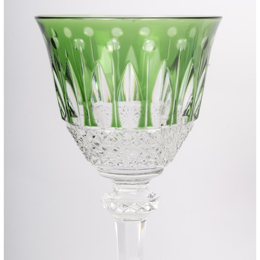 Saint-Louis, Six verres à vin en cristal 7