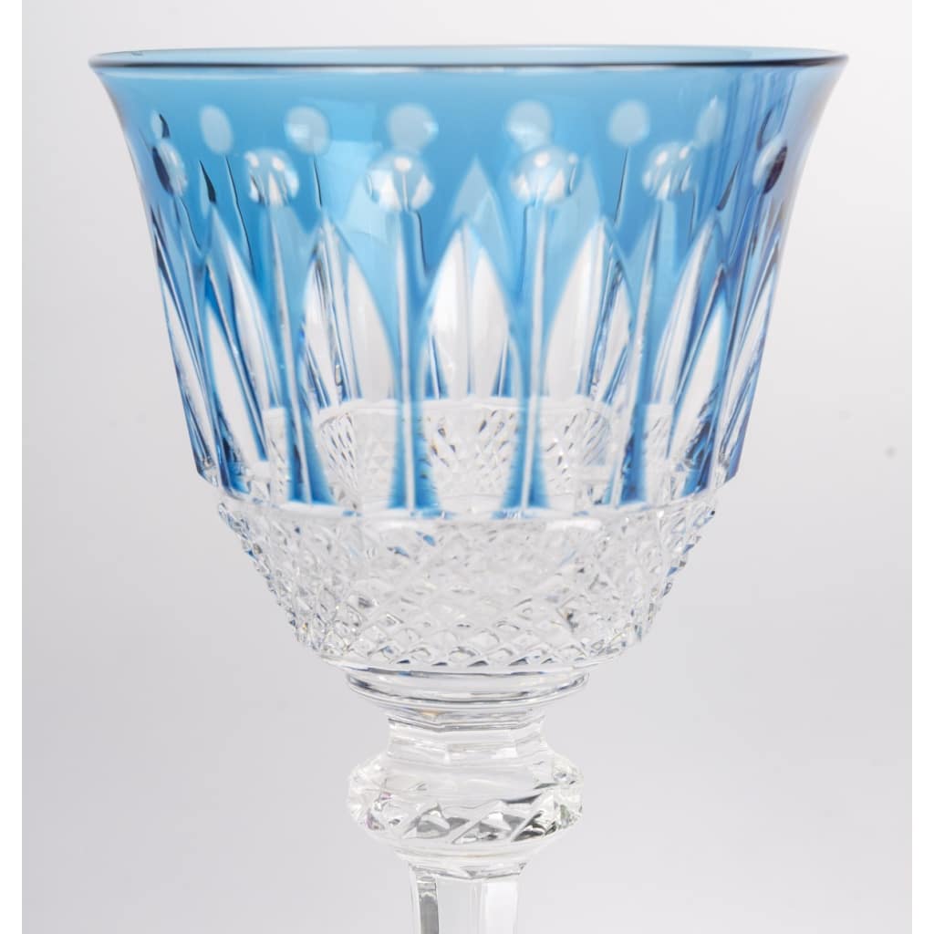 Saint-Louis, Six verres à vin en cristal 6
