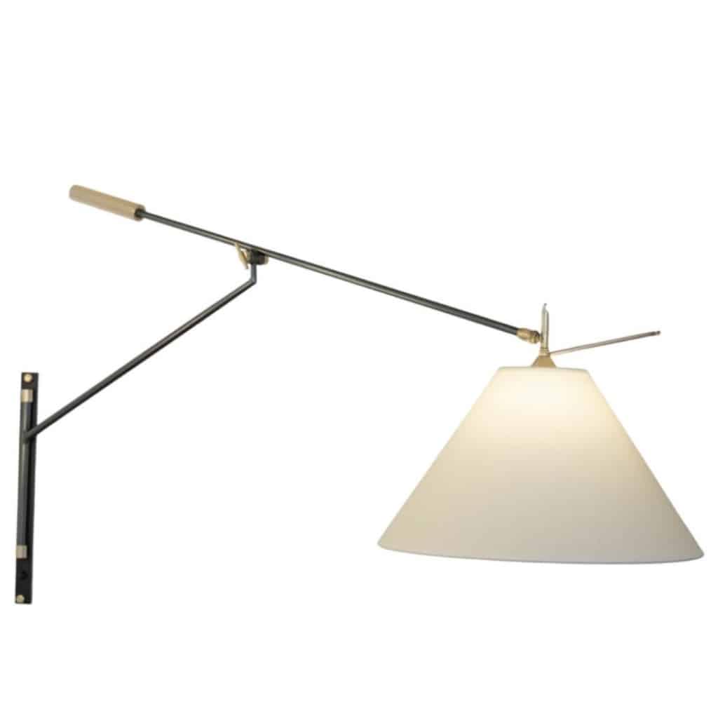 1950 Grande applique murale par Maison Arlus