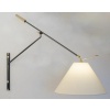 1950 Grande applique murale par Maison Arlus 12