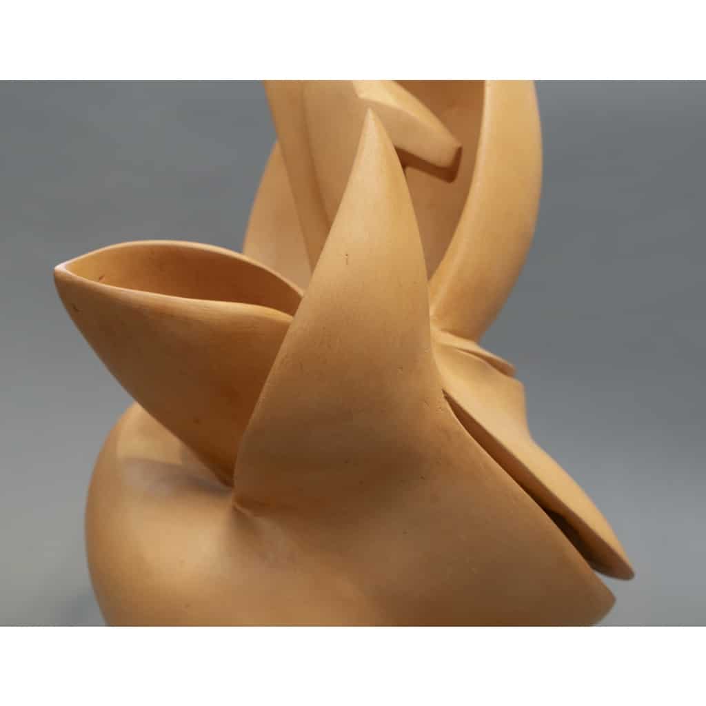 Sculpture Abstraite en Terre Cuite – Bernard Grassias 4