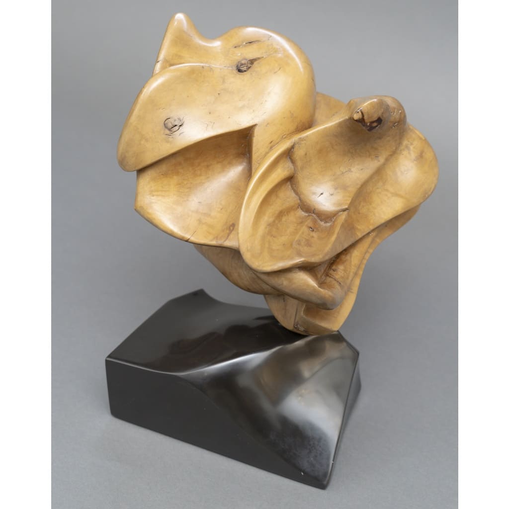 Sculpture Abstraite en Bois- Bernard Grassias 7 Sculpture Abstraite en Bois- Bernard Grassias 7