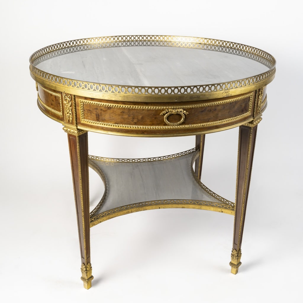 Guéridon Louis XVI estampillé Gervais DURAND (1839-1911) XIXème siècle 2