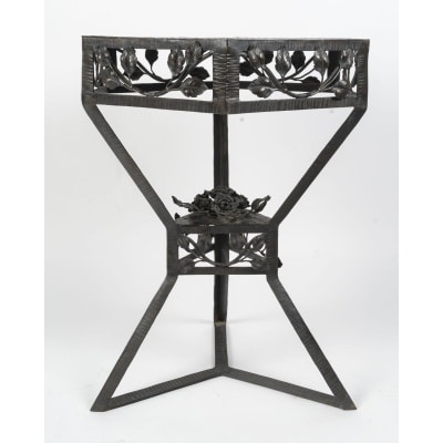 Guéridon en fer forgé, 1940