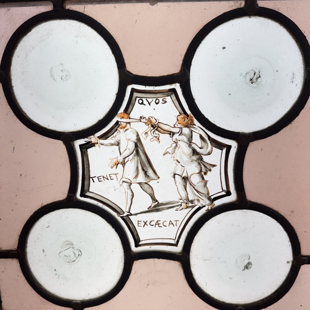 Vitraux aux profils (H165cm L111cm) 10