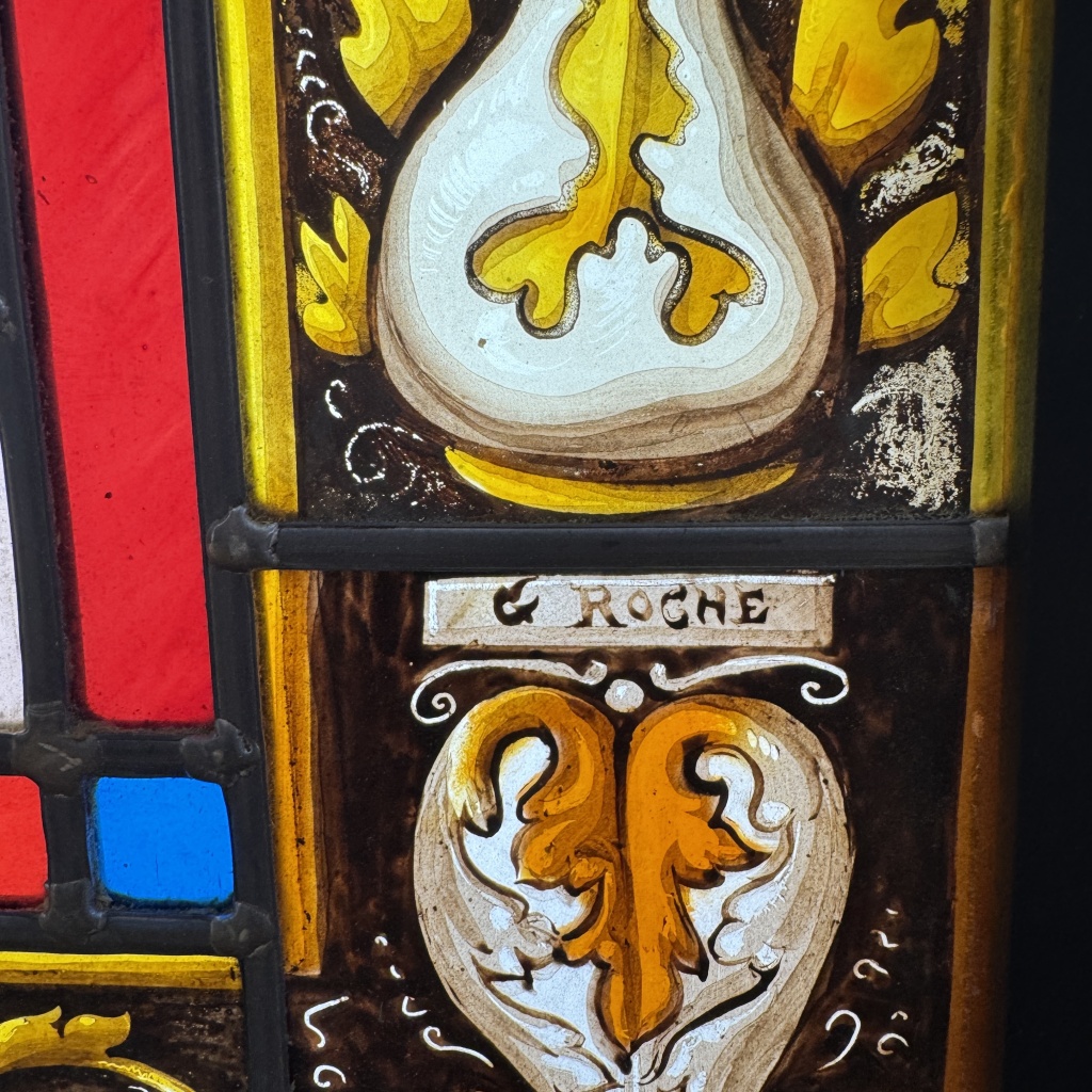 Vitraux aux profils (H165cm L111cm) 8