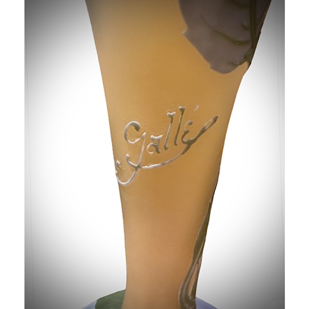 JOLI VASE DES ÉTABLISSEMENTS GALLÉ A DÉCOR D HORTENSIAS 5 JOLI VASE DES ÉTABLISSEMENTS GALLÉ A DÉCOR D HORTENSIAS 5