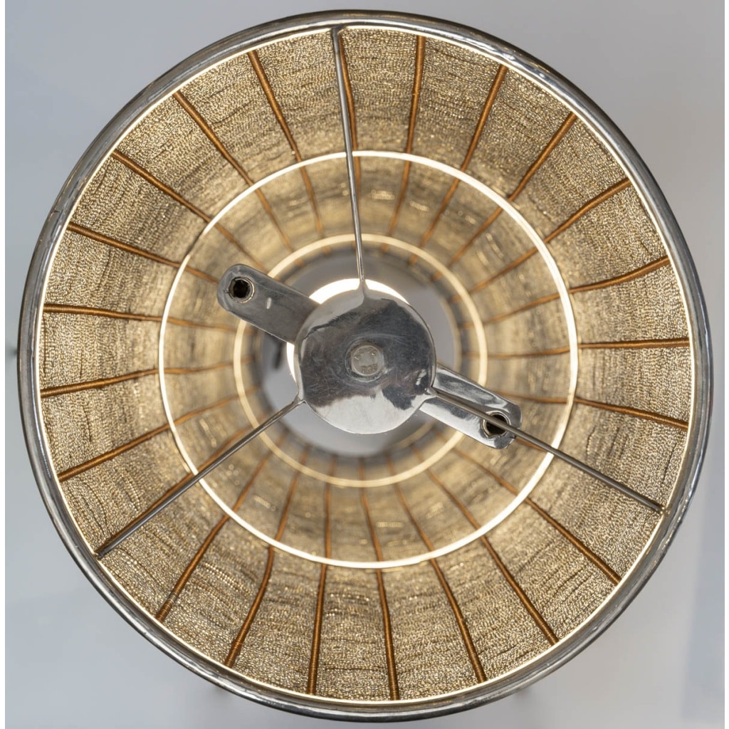 Lampadaire tubulaire tripode – Travail artisanal, années 1970 8 Lampadaire tubulaire tripode – Travail artisanal, années 1970 8