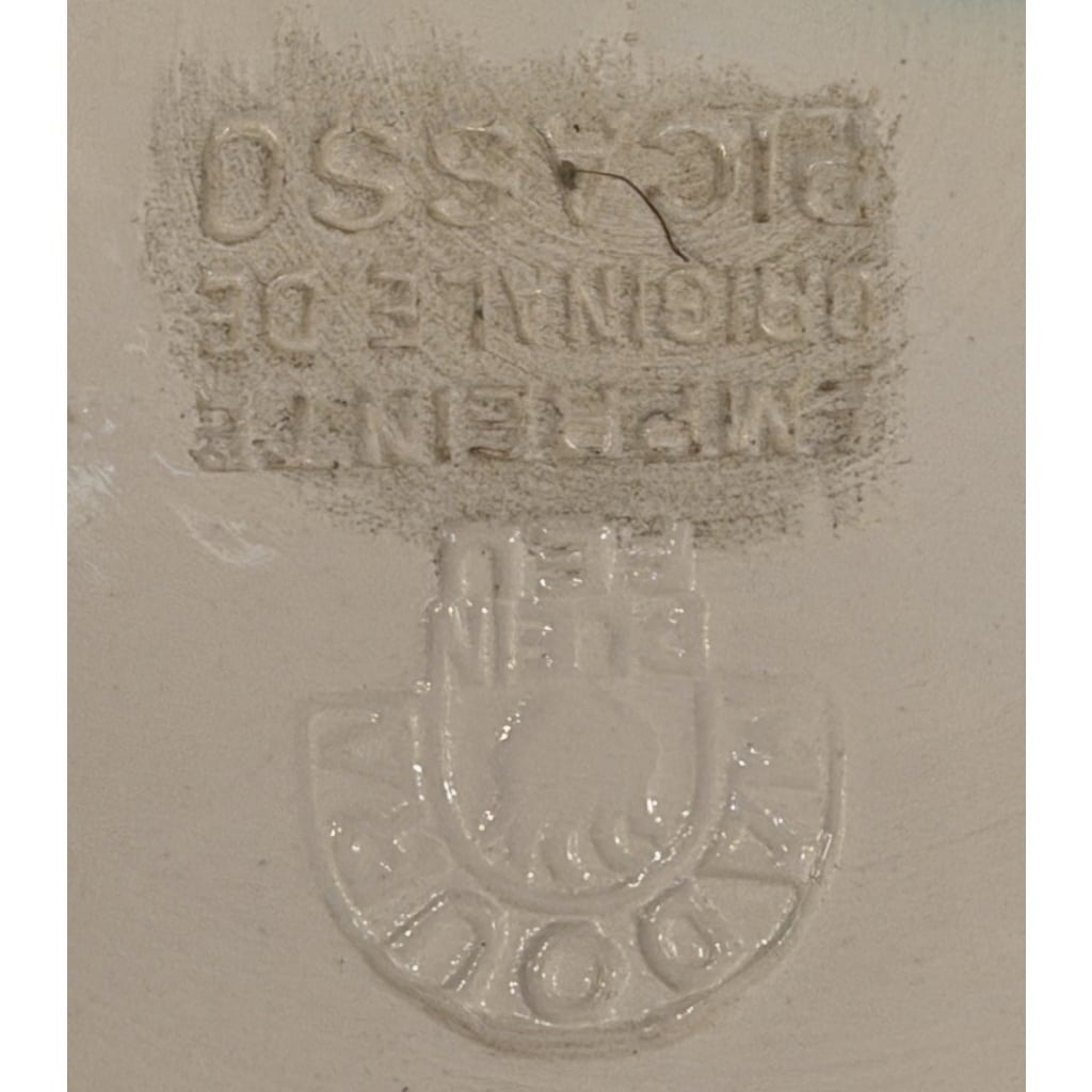 PABLO PICASSO & Ateliers Madoura Vallauris AR 1953 N°179 du catalogue de l&rsquo;oeuvre céramique par Alain Ramié 3