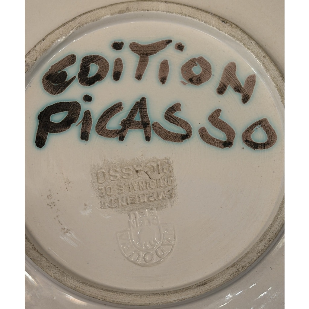 PABLO PICASSO & Ateliers Madoura Vallauris AR 1953 N°179 du catalogue de l&rsquo;oeuvre céramique par Alain Ramié 4