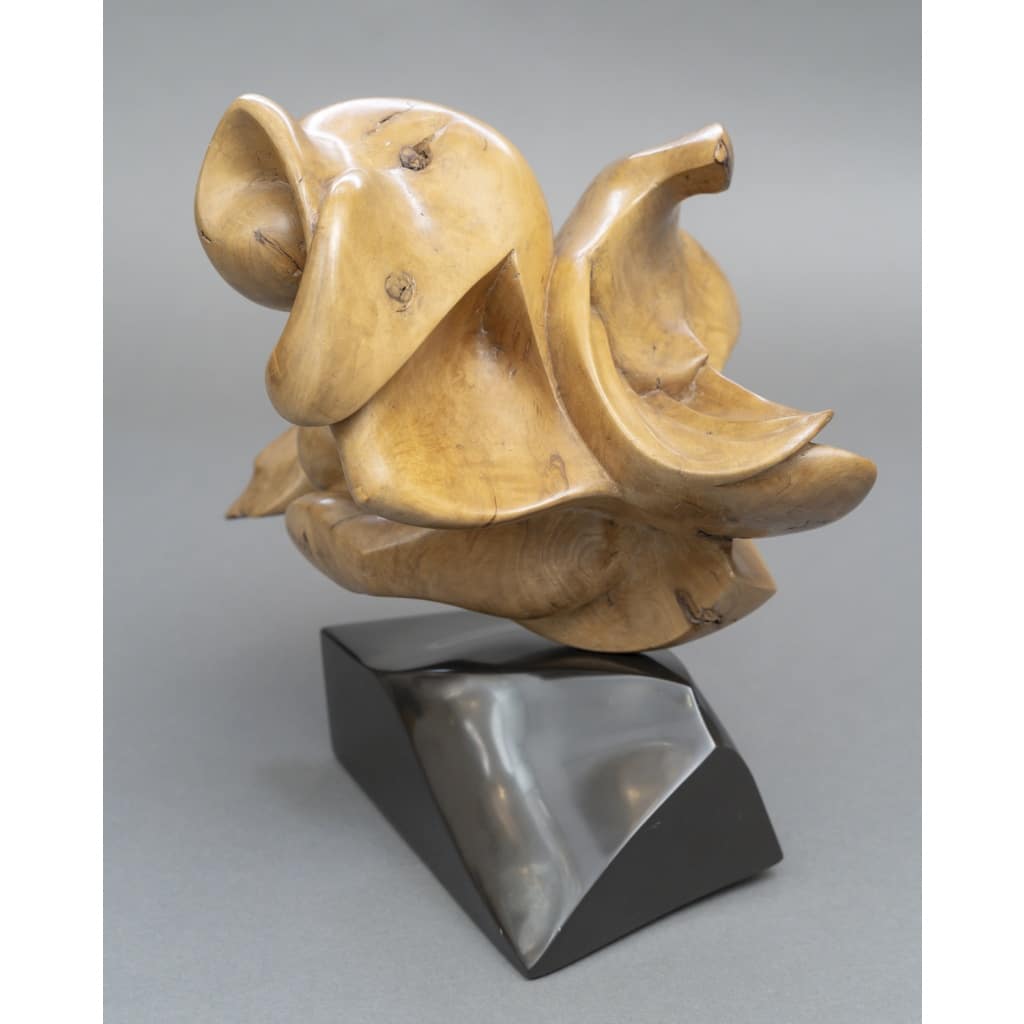 Sculpture Abstraite en Bois- Bernard Grassias 9 Sculpture Abstraite en Bois- Bernard Grassias 9