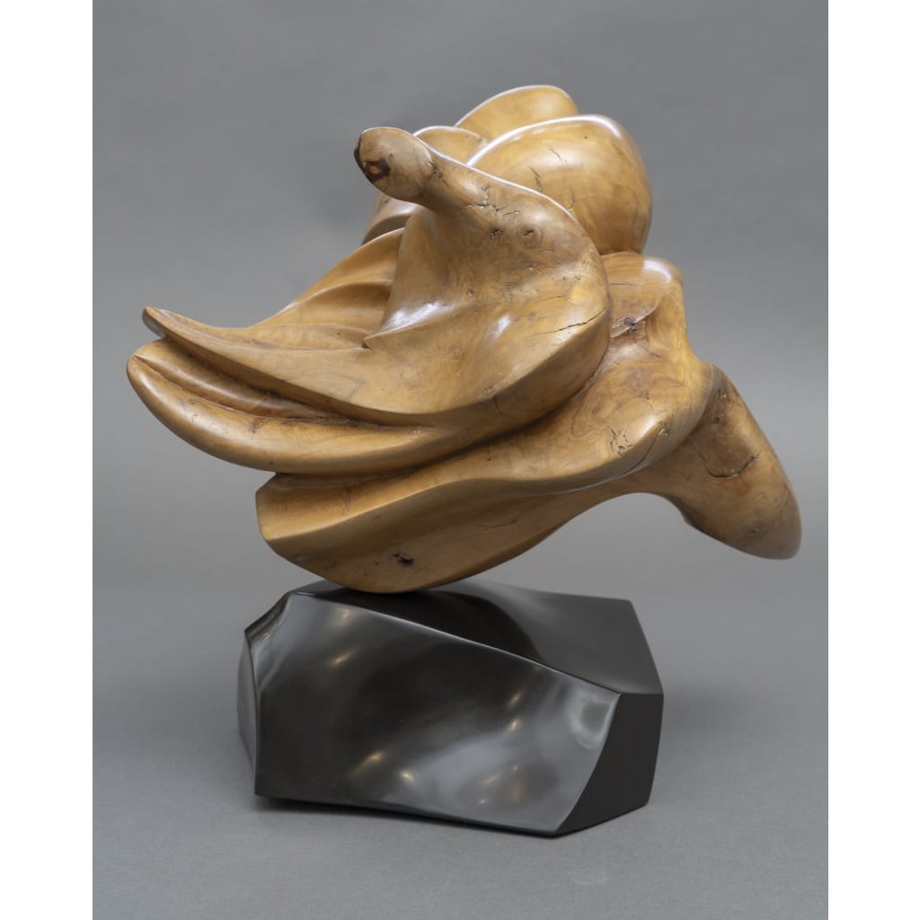 Sculpture Abstraite en Bois- Bernard Grassias 11 Sculpture Abstraite en Bois- Bernard Grassias 11
