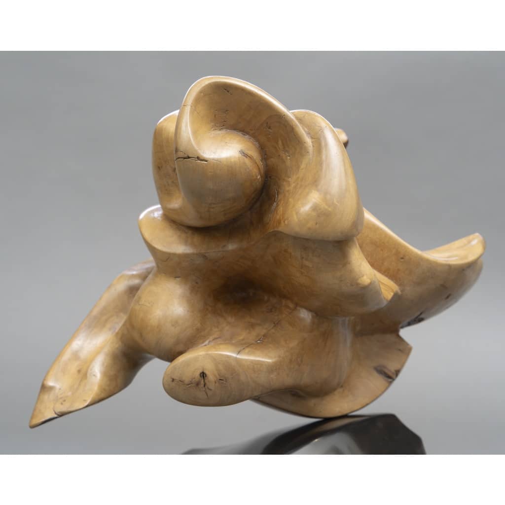 Sculpture Abstraite en Bois- Bernard Grassias 12 Sculpture Abstraite en Bois- Bernard Grassias 12