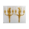 Paire d&rsquo;appliques d&rsquo;époque Napoléon III (1851 – 1870). XIXème siècle. 5