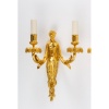 Paire d&rsquo;appliques de style Louis XVI. XIXème siècle. 7