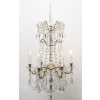 Grand Lampadaire de Style Louis XV – Bronze & Cristal 12 Grand Lampadaire de Style Louis XV – Bronze & Cristal 12